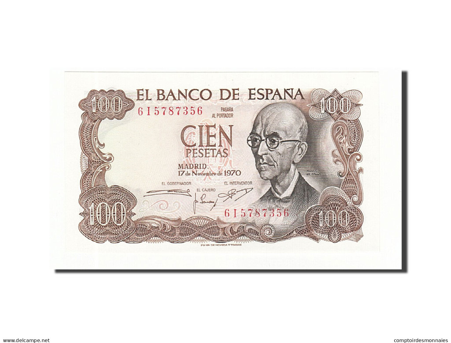 Billet, Espagne, 100 Pesetas, 1970, 1970-11-17, KM:152a, NEUF - 100 Peseten