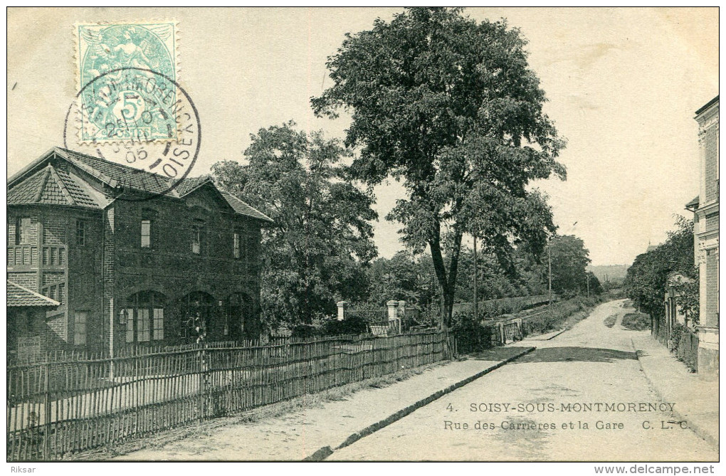 SOISY SOUS MONTMORENCY(VAL D OISE) GARE - Soisy-sous-Montmorency