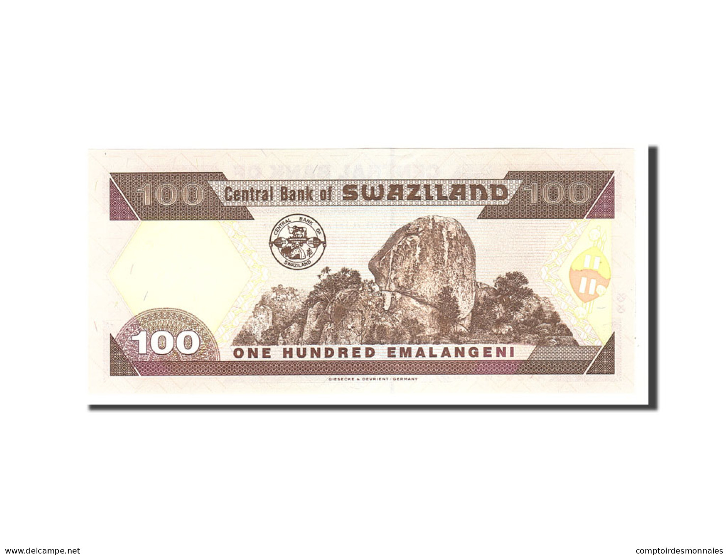 Billet, Swaziland, 100 Emalangeni, 1996, 1996-09-06, KM:27A, NEUF - Swaziland