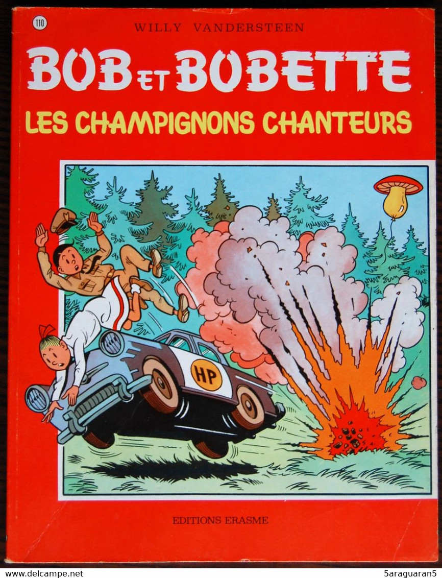 BD BOB ET BOBETTE - 110 - Les Champignons Chanteurs - Rééd. 1984 - Bob Et Bobette