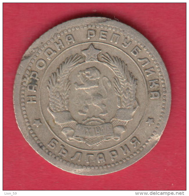 F6000 / - 10  Stotinki -  1962 -  Bulgaria Bulgarie Bulgarien Bulgarije - Coins Monnaies Munzen - Bulgarie