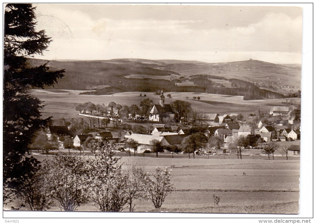 0-9336 NEUHAUSEN - CÄMMERSWALDE, Ortsansicht - Neuhausen (Erzgeb.)