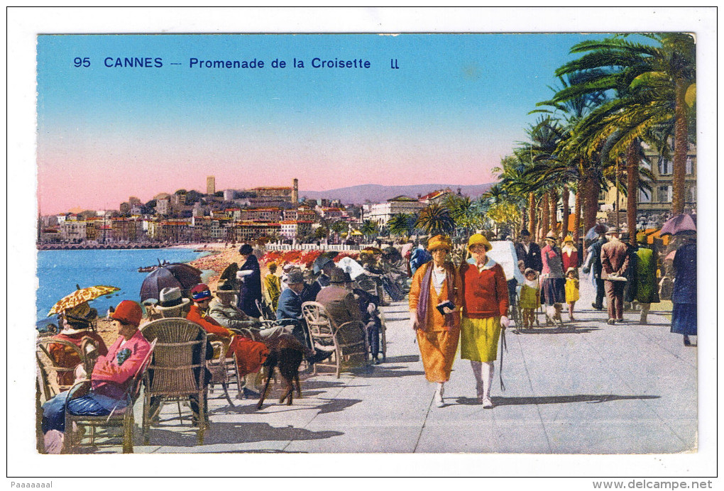 CANNES  PROMENADE DE LA CROISETTE - Cannes