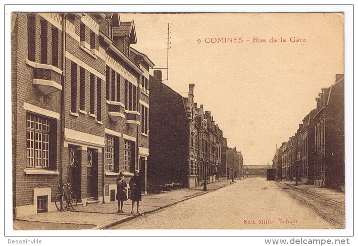 COMINES  RUE DE LA GARE - Autres & Non Classés