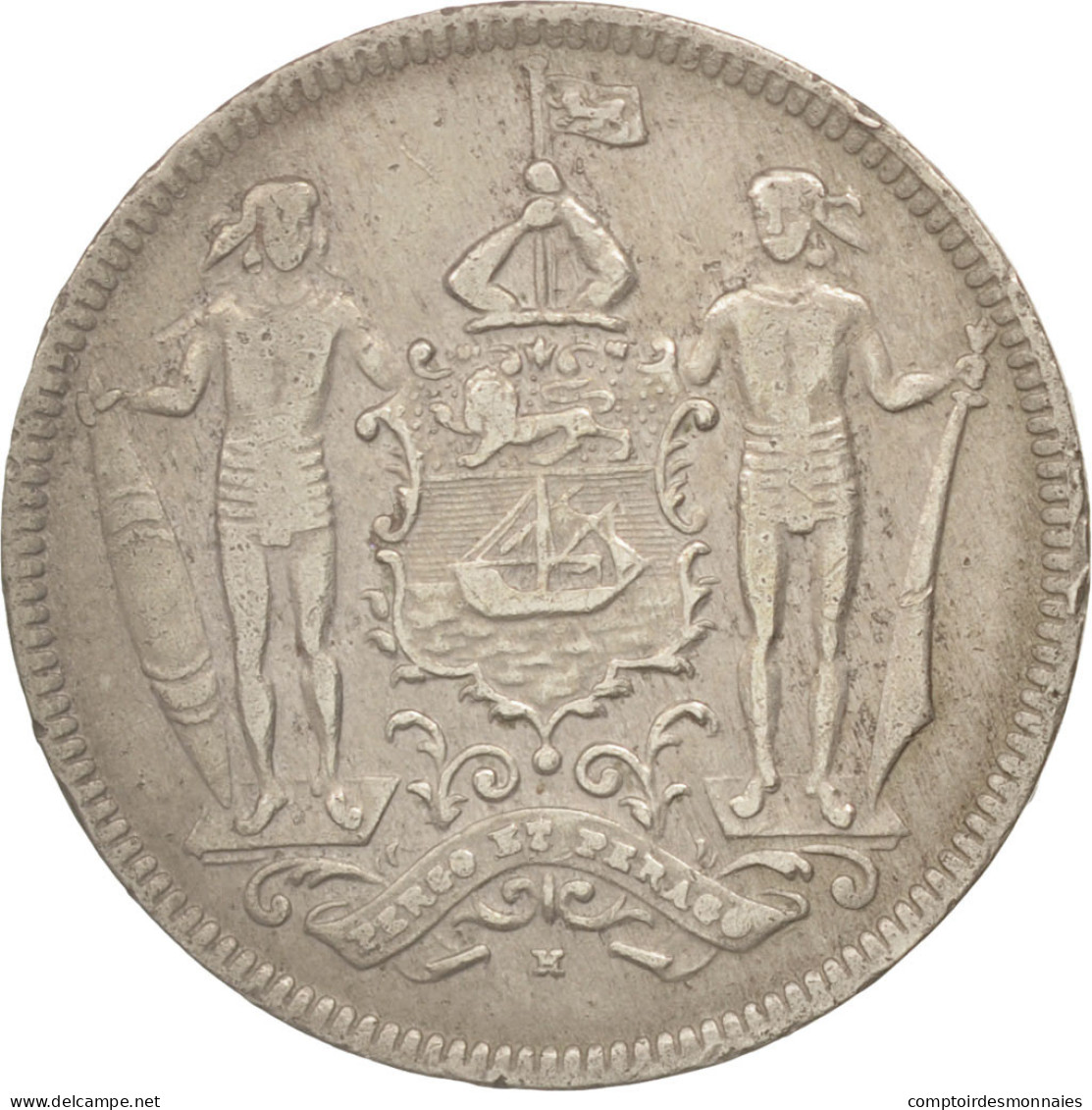Monnaie, BRITISH NORTH BORNEO, 2-1/2 Cent, 1903, Heaton, Birmingham, TTB - Malasia