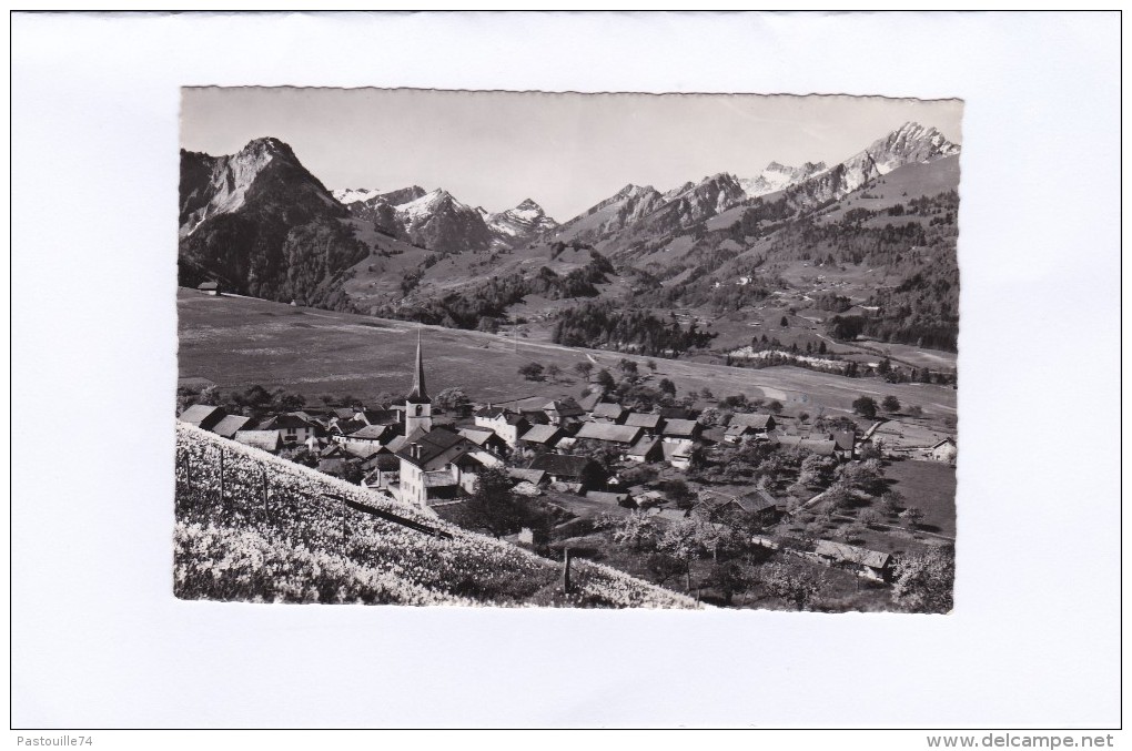 Lessoc (Haute-Gruyère)  Rochers  De  Naye, Jaman,Cape  Au  Moine - Lessoc