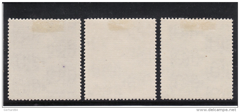 Roumanie 1942 - N° 693 à 695 - Neufs* (2 Scans) - Unused Stamps