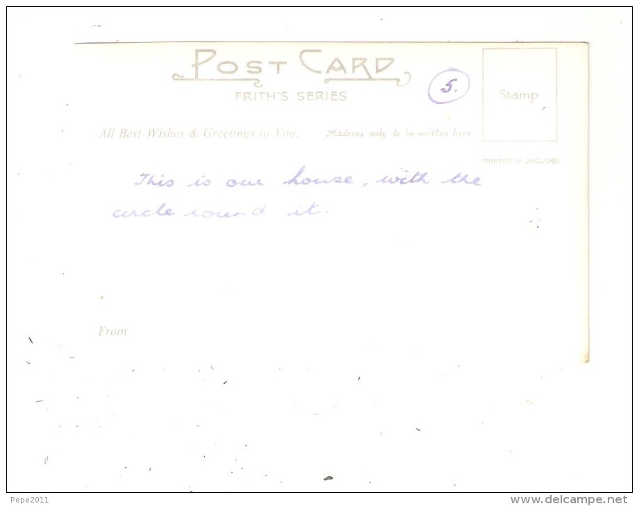 CPA Royaume Uni  Lancashire  OVER KETTEL ( Carnforth ) The Green Houses - Roads - Car ( 1950 ) Maisons Routes - Voiture - Autres & Non Classés