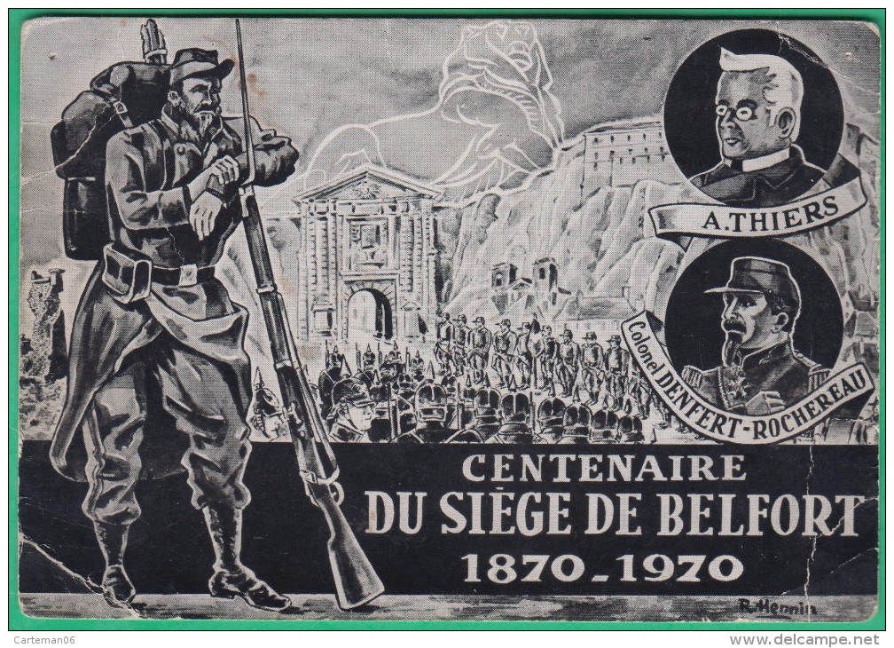 90 - Centenaire Du Siège De Belfort - Belfort – Siège De Belfort