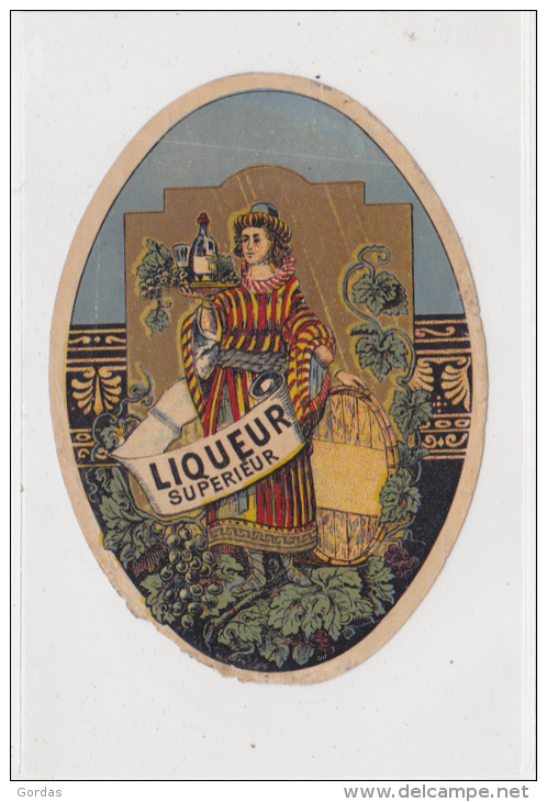 Liqueur Superieur - Label - Werbung - Advertise - Autres & Non Classés