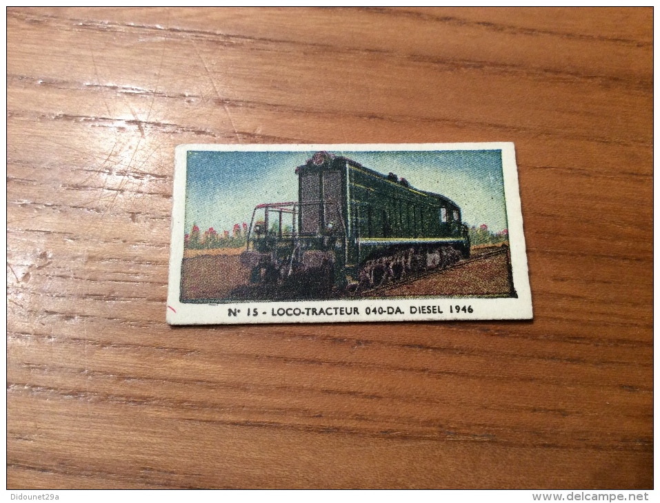 Ticket De Pesée Sté Anonyme Française DES APPAREILS AUTOMATIQUES "Série A N°15 LOCO-TRACTEUR 040 DA DIESEL 1946 - Autres & Non Classés