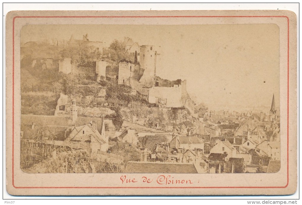 CDV - CHINON , Indre Et Loire - Anciennes (Av. 1900)