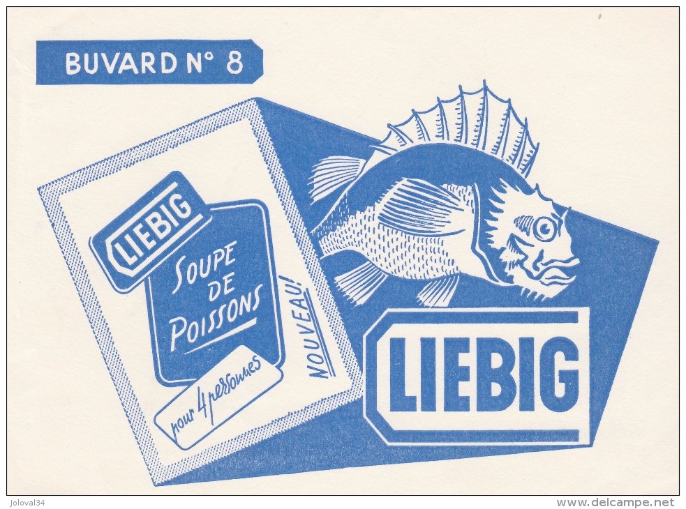 Buvard - Liebig N° 8 - Potages & Sauces