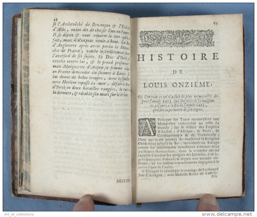 La Minorité De Saint Louis Avec L'Histoire De Louis XI Et De Henri II / Antoine Varillas / Seconde édition 1687 - Tot De 18de Eeuw