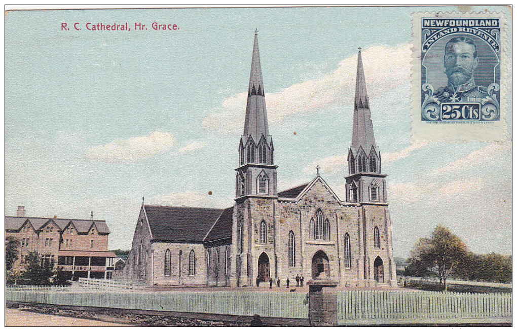 NEWFOUNDLAND, Canada, 1900-1910's; R.C. Cathedral, Hr. Grace - Autres & Non Classés