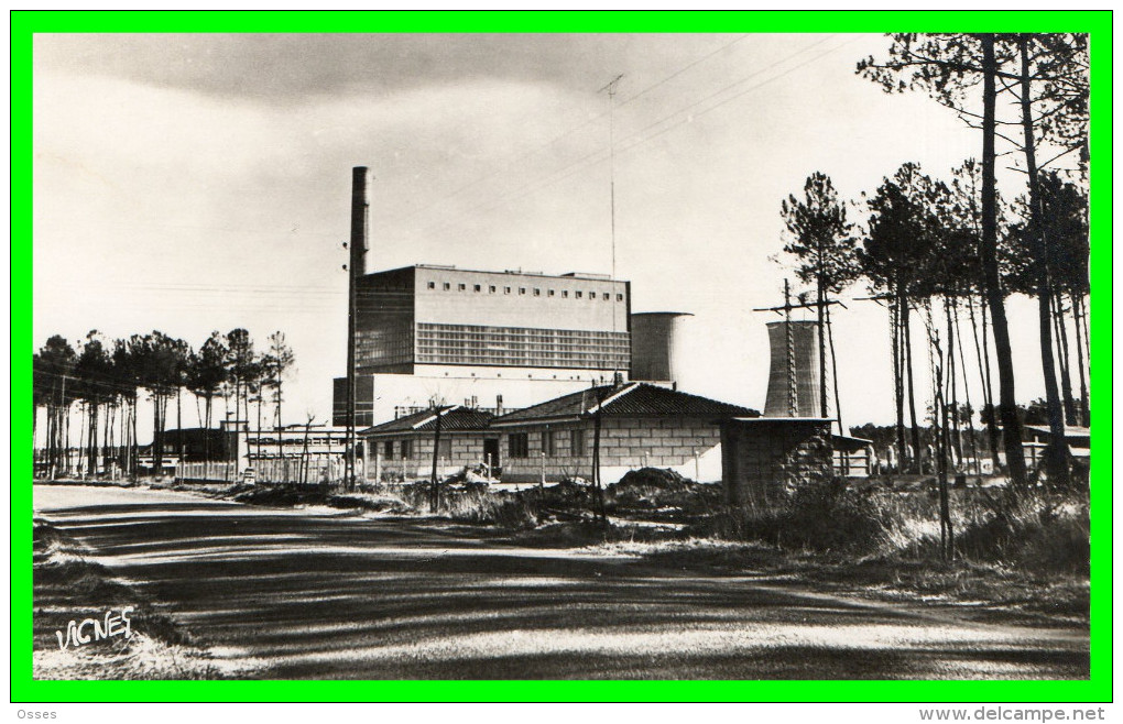 - MORCENX -(Landes) Usine Thermique (recto Verso) - Morcenx