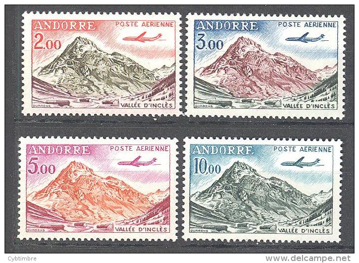 Andorre: Yvert  N° A 5/8**; MNH; Cote + 12.00€; Voir Le Scan; PETIT PRIX A PROFITER!!! - Luchtpost