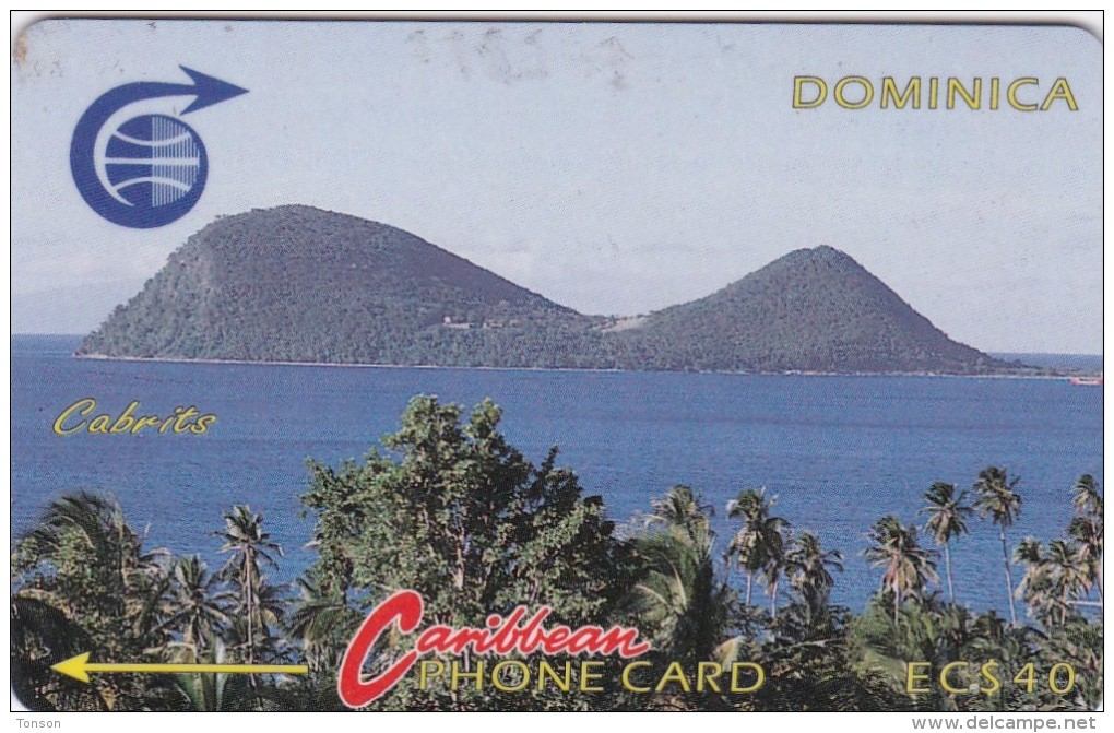 Dominica, DOM-3C, Cabrits, 2 Scans.   3CDMC  BSt - Dominique