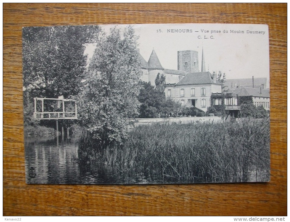 Nemours , Vue Prise Du Moulin Daumery - Nemours