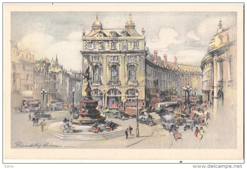 Illustrateur TUCK's Card - Picadilly   LONDON  - TTB  Unused - Piccadilly Circus