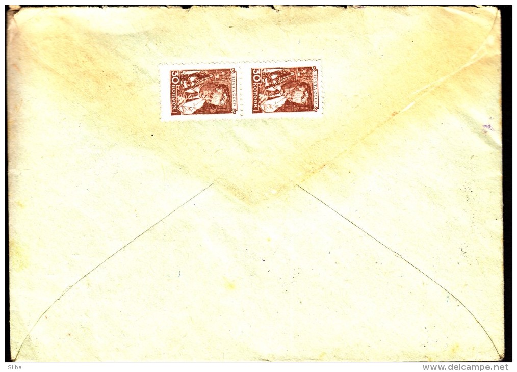 Estonia Tallinn 1958 / R Registered Letter Einschreibebrief Recommande Air Mail Par Avion - Estonia
