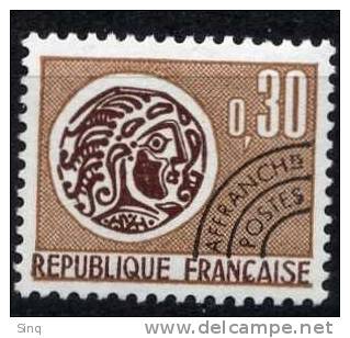 N° 131  Année 1971 Monnaie Gauloise, Valeur Faciale 0,30 F - 1964-1988