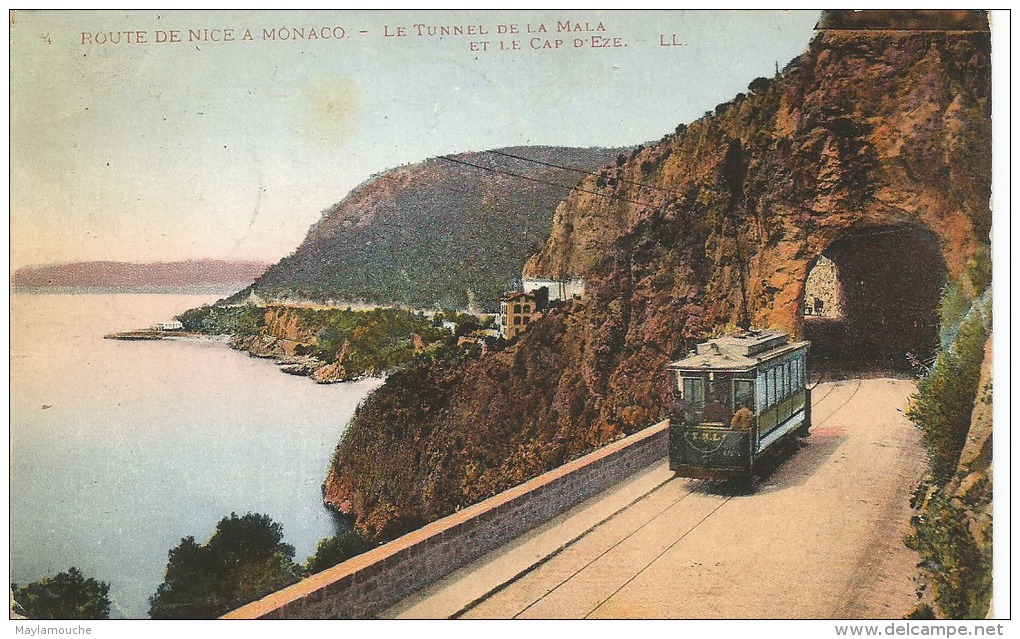 Monaco Nice (tram 1920 - Autres & Non Classés