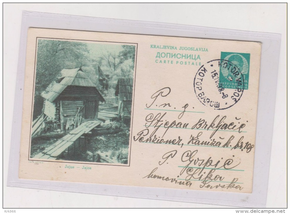 YUGOSLAVIA,postal Stationery JAJCE - Entiers Postaux