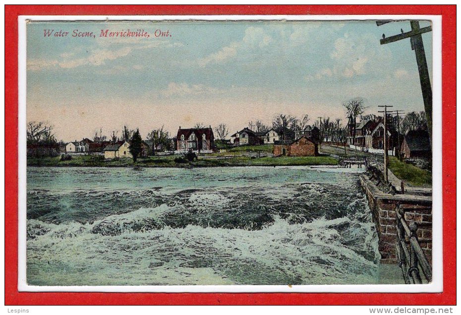 AMERIQUE -- CANADA -- Water Scen, MERRICKVILLE ,Out - Sonstige & Ohne Zuordnung