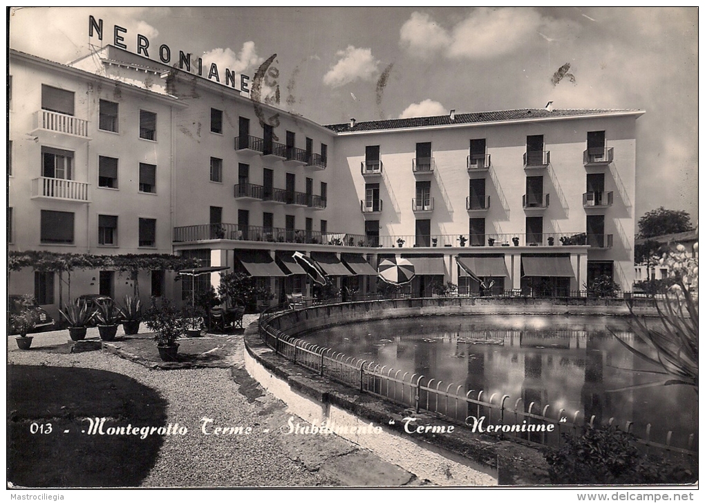 MONTEGROTTO TERME  PADOVA  Fg  Stabilimento Neroniane - Padova