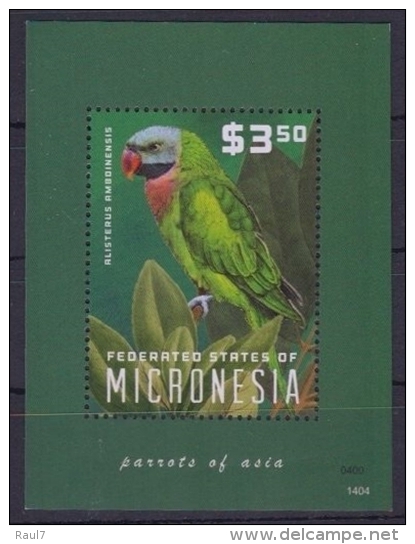 Micronesia 2014 - Faune, Oiseaux, Perroquet  - BF Neuf // Mnh - Micronésie