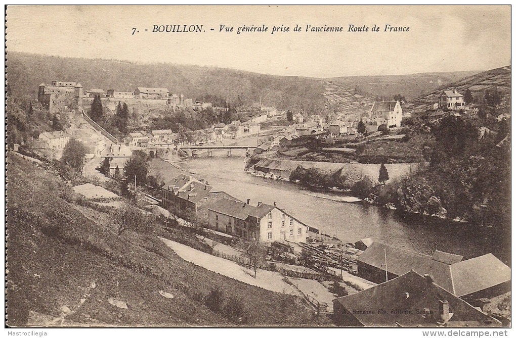 BOUILLON  Fp  Vue Générale - Bouillon