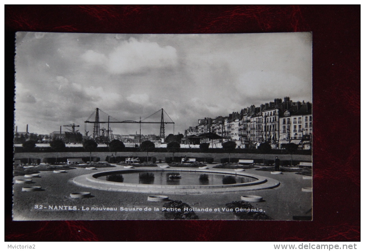 NANTES - Le Nouveau Square De La Petite Hollande Et Vue Générale - Nantes