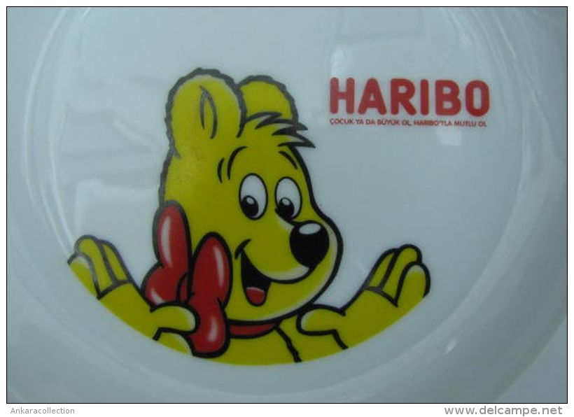 AC - HARIBO BONBONS PORCELAIN PLATE FROM TURKEY - Otros & Sin Clasificación