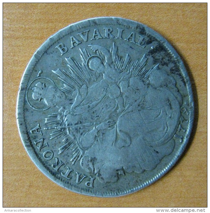 AC - GERMAN STATES BAVARIA 1779 THALER COIN KM 563 - Taler & Doppeltaler