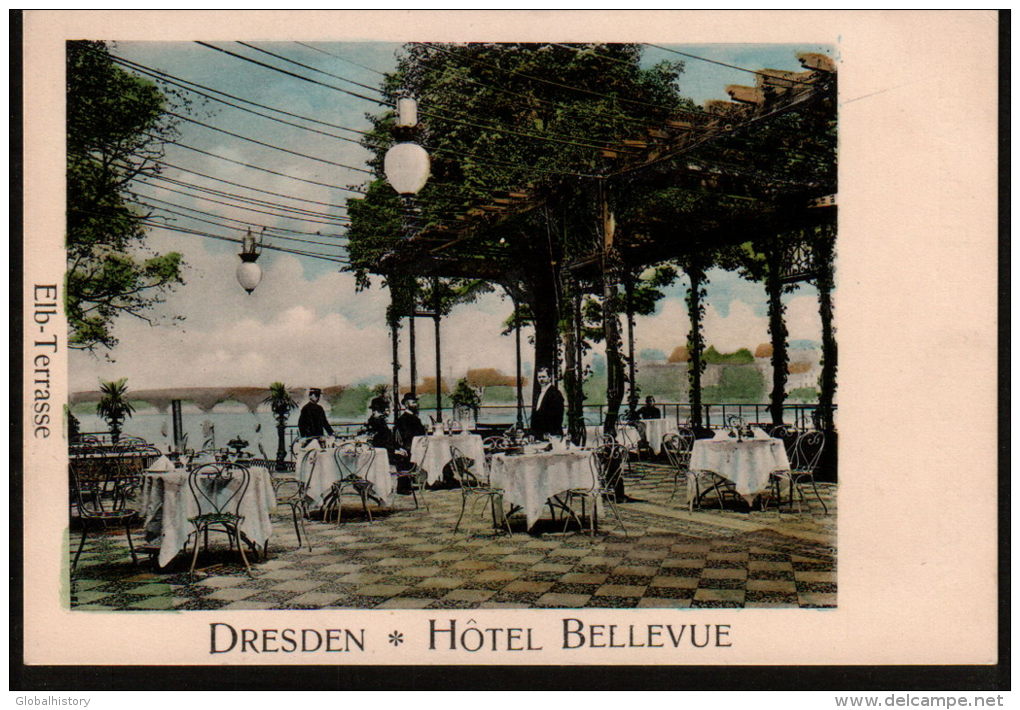 DB5931 - GERMANY - DRESDEN - HOTEL BELEVUE TERASSE - Dresden