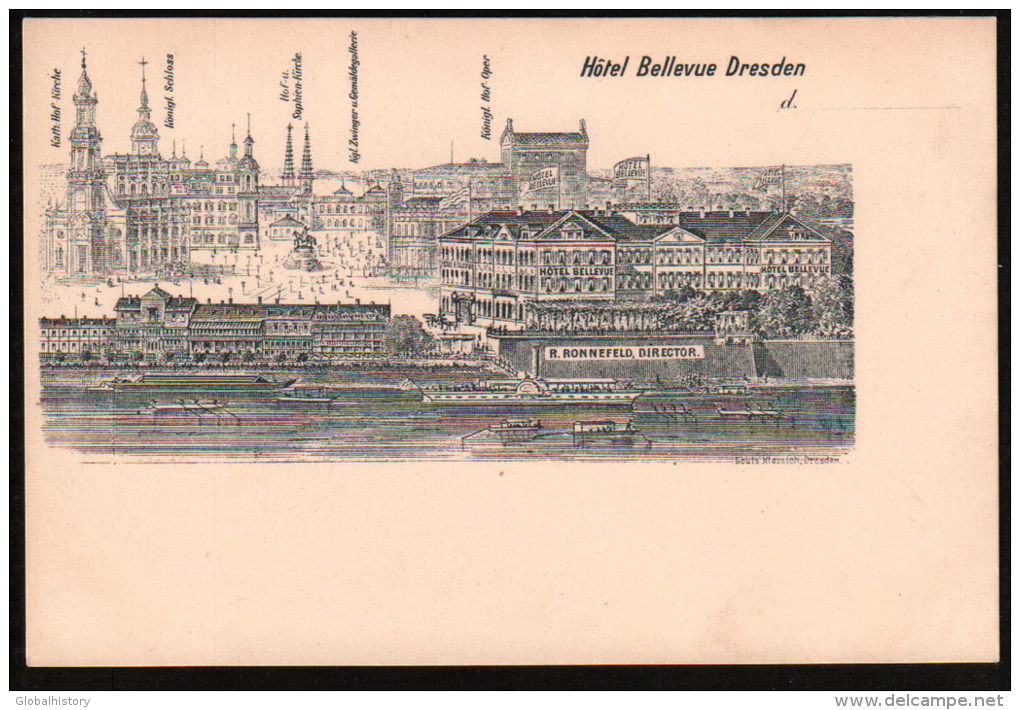 DB5941 - DRESDEN - HOTEL BELLEVUE - RONNEVELD DIRECTOR - Dresden