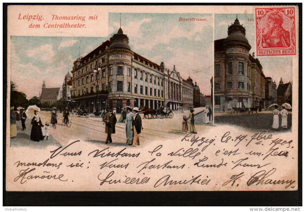 DB5945 - LEIPZIG - THOMASRING MIT DEM CENTRALTHEATER - Leipzig