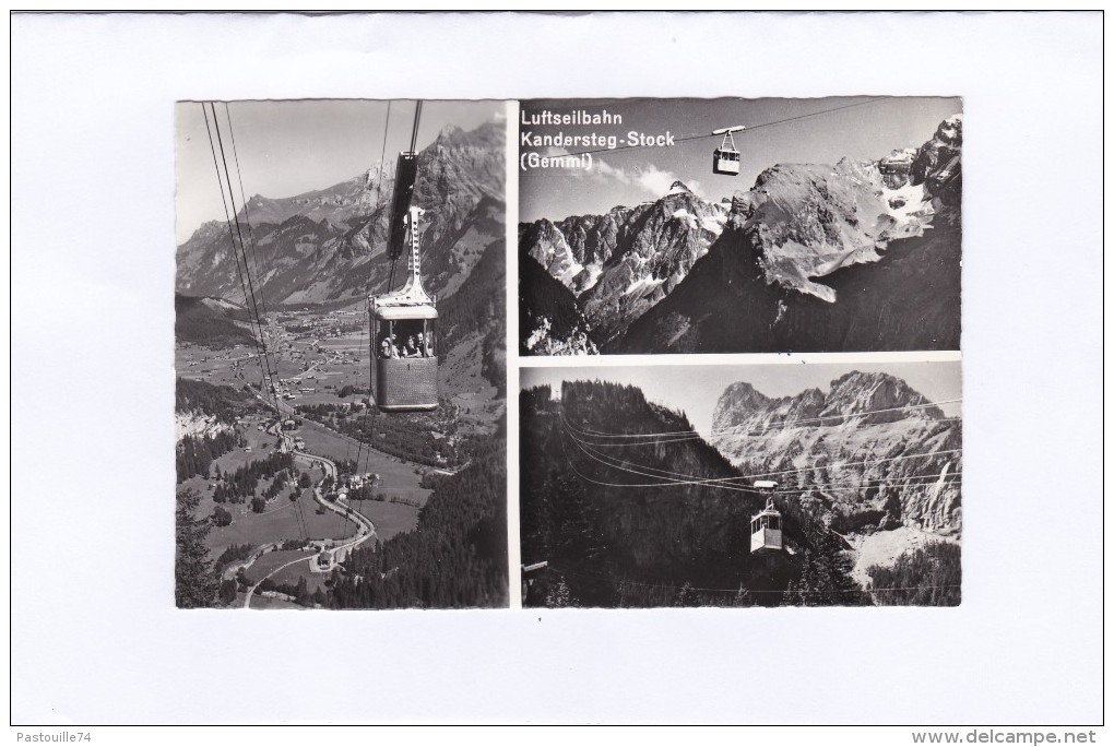 Luftseilbahn   Kandersteg - Stock  (Gemmi) - Kandersteg