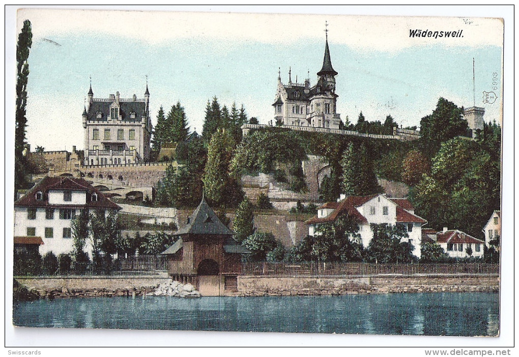 WÄDENSWIL: Villenviertel Am See 1906 - Wädenswil