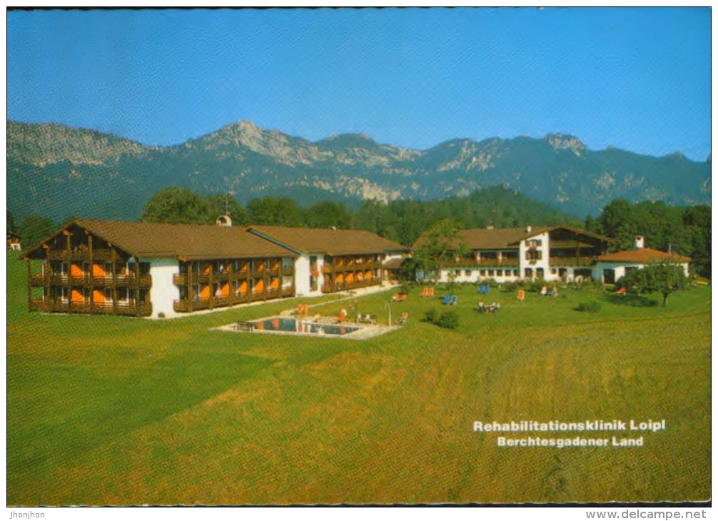Germany - Postcard Circulated In 1982 -  Rehabilitationsklinik  Loipl - Berchtesgadener Land - 2/scans - Bischofswiesen
