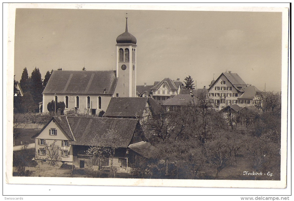 EGNACH: Dorfteil Mit Bauernhof 1928 - Egnach