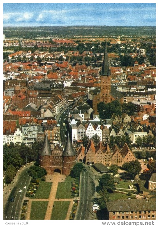 Cartolina GERMANIA LUBECCA ALEMANHA GERMANY DEUTSCHLAND LUBECK  Postcard Carte Postale Ansichtskarte - Luebbecke