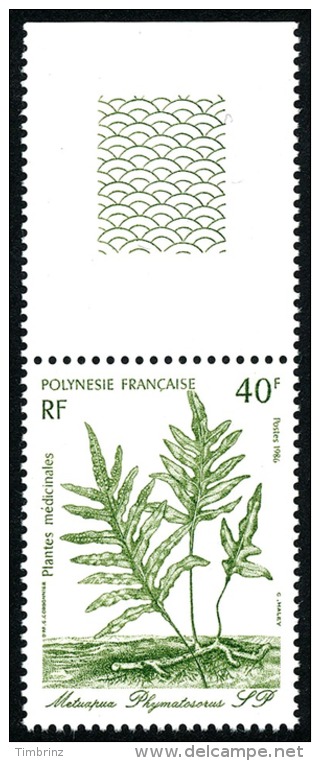 POLYNESIE 1986 - Yv. 268 ** SUP Bdf  - Plante Médicinale Metuapa ..Réf.POL22435 - Unused Stamps