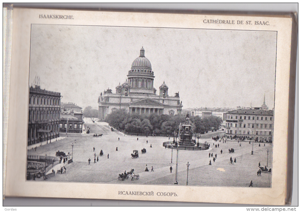 Russia - Souvenir De St. Petersbourg - Sec 19 - Album 25 Views - 190x120mm - Russland