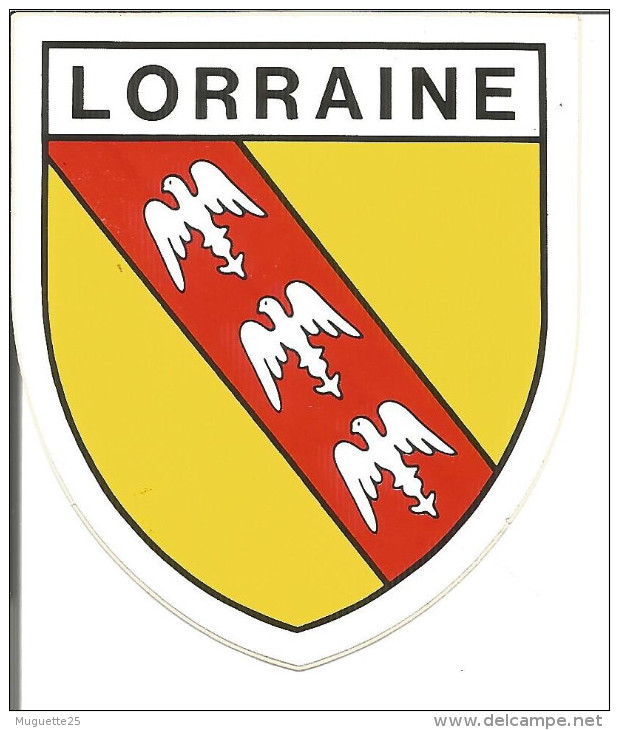 Blason Adhésif   Armoiries Lorraine - Autres & Non Classés