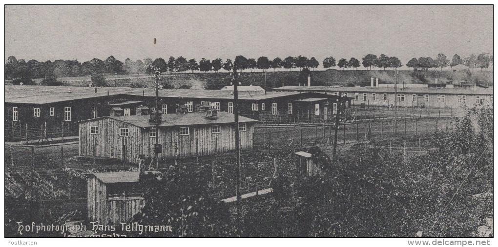 ALTE POSTKARTE VUE DU CAMP LE LAZARETT LANGENSALZA Camp De Prisonniers Kriegsgefangenenlager Lager Hospital Cpa Postcard - Bad Langensalza