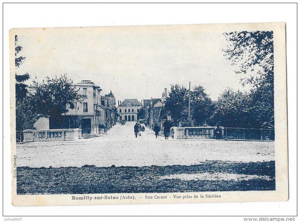 ROMILLY SUR SEINE (10) Rue Carnot Animation - Romilly-sur-Seine