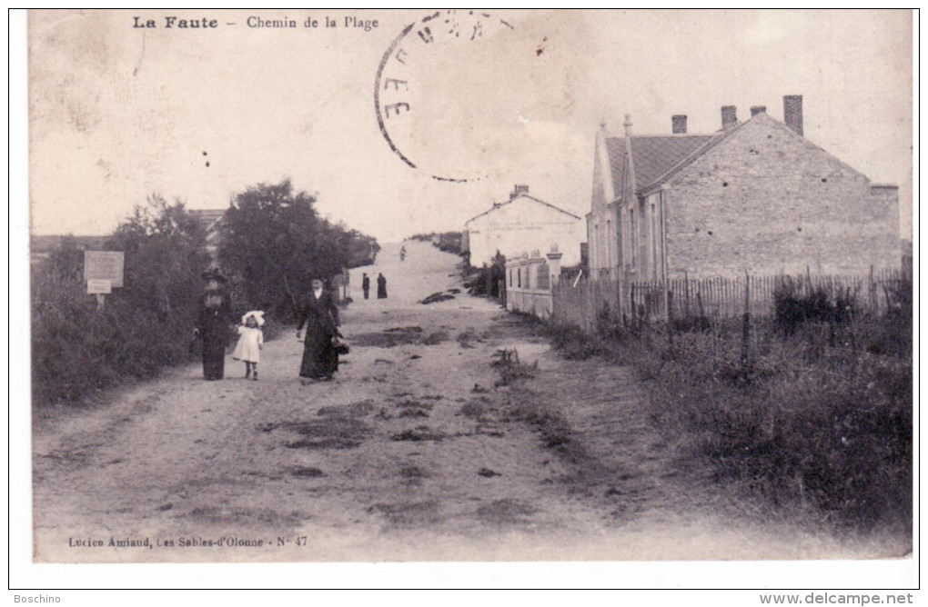 La Faute (sur Mer) - Chemin De La Plage - Autres & Non Classés