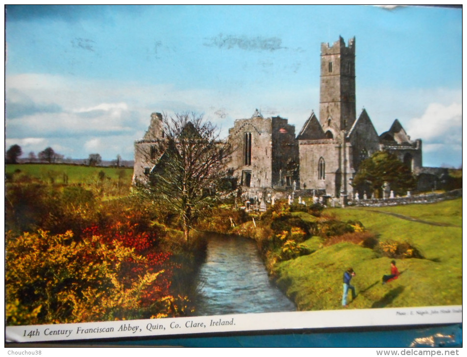 CPDM - IRLANDE "14 Th Century FRANCISCAN ABBEY - QUIN - CLARE - Clare